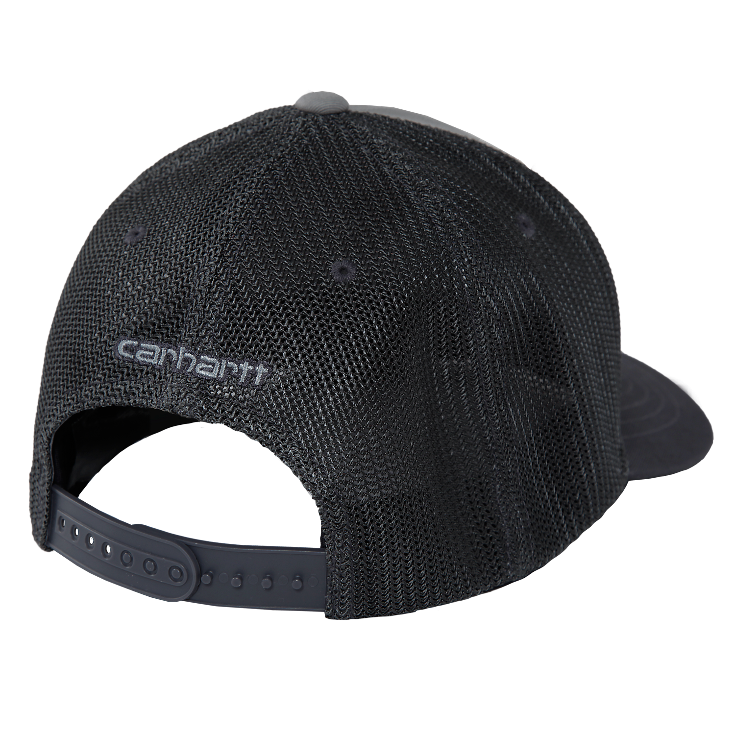 Carhartt Twill Mesh-Back Logo Patch Cap - Zwart 105612