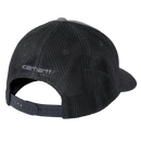 Carhartt Twill Mesh-Back Logo Patch Cap - Black 105216