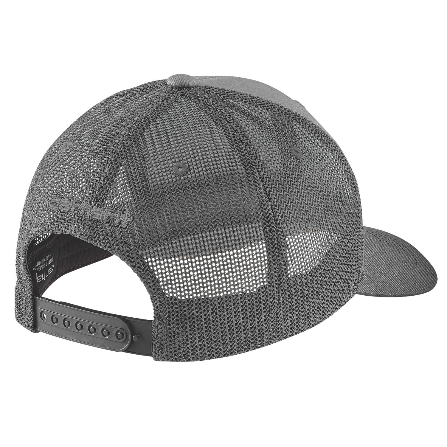 Carhartt Twill Mesh-Back Logo Patch Cap - 105216 Grey