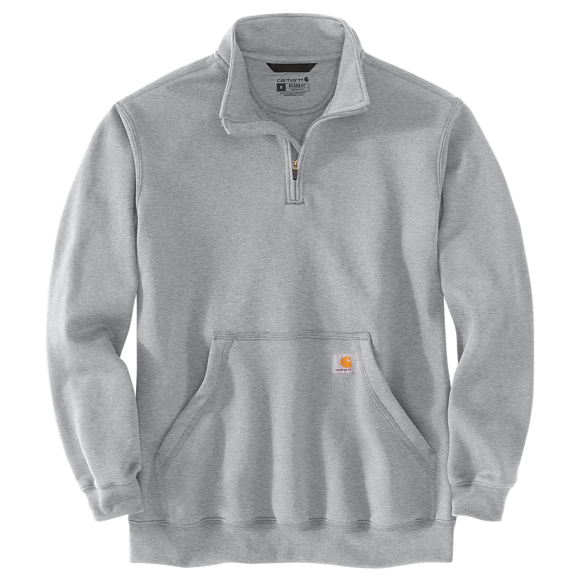 Carhartt heren Marquette QZip-sweatshirt - 105294 HGY
