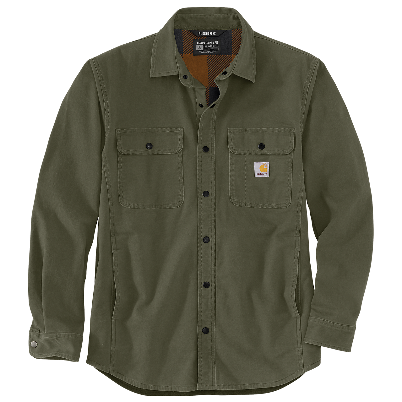 Carhartt Canvas & Fleece shirt jac 105419 -G72 Basil