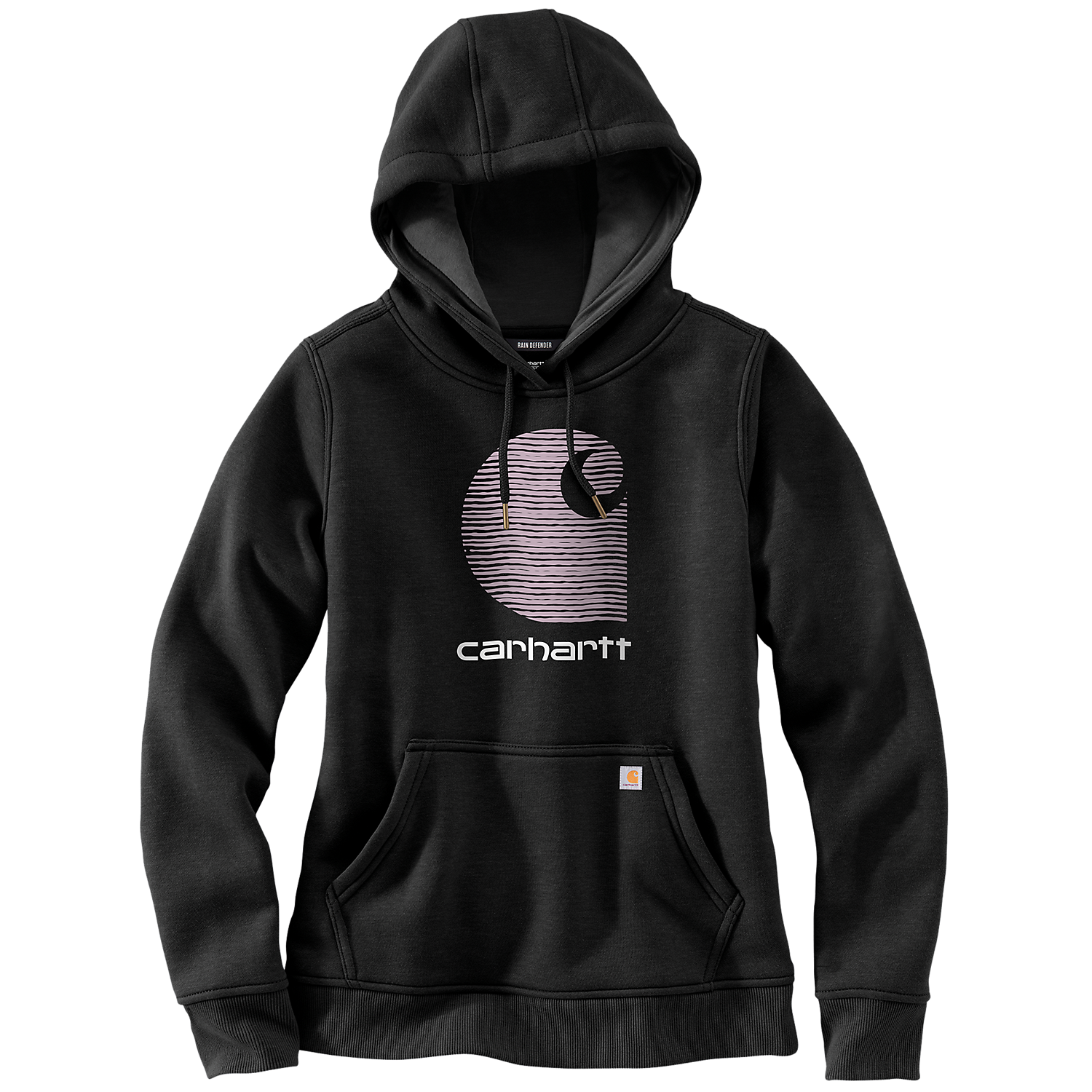 Carhartt Women's Rain Defender Graphic Sweatshirt - 105636 BLK
