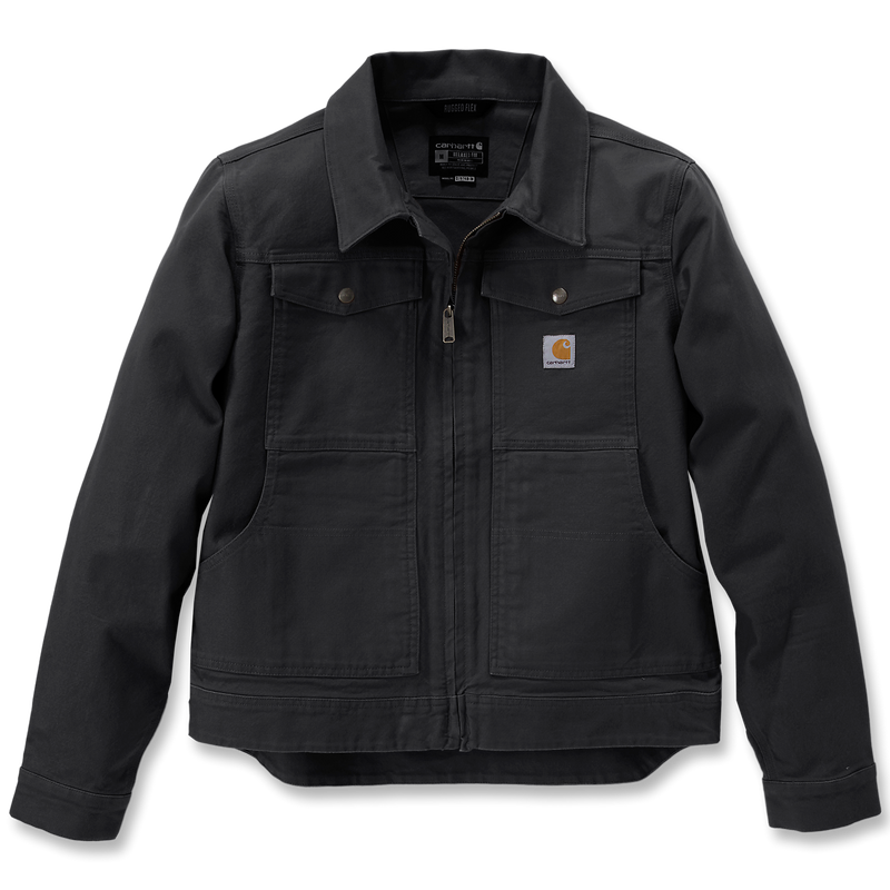 Carhartt Duck Work Jacket Rugged Flex - 105748 N04 - Livestock Carhartt Duck Work Jacket Rugged Flex - 105748 N04 - Livestock