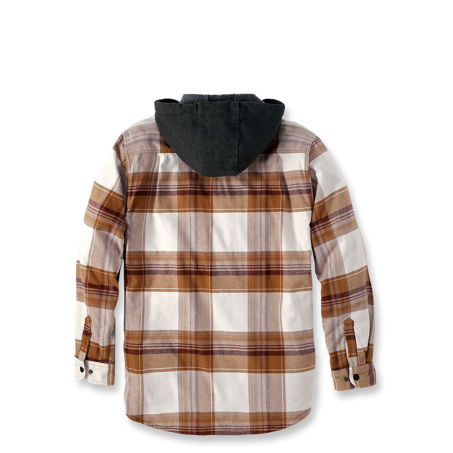 Carhartt Flannel Fleece Lined Hooded Shirt Jac - 105938