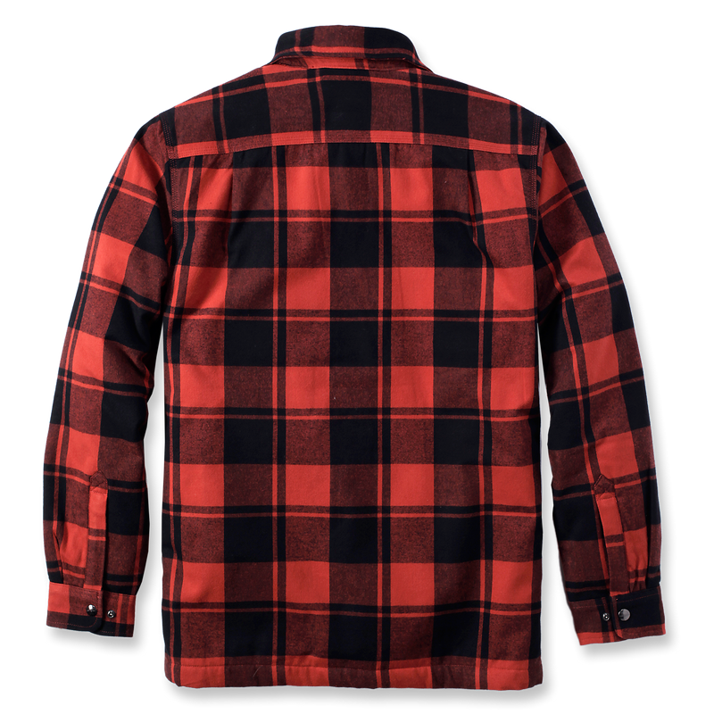 Carhartt Relaxed Fit Flannel Sherpa Lined Shirt Jac - 105939 R81