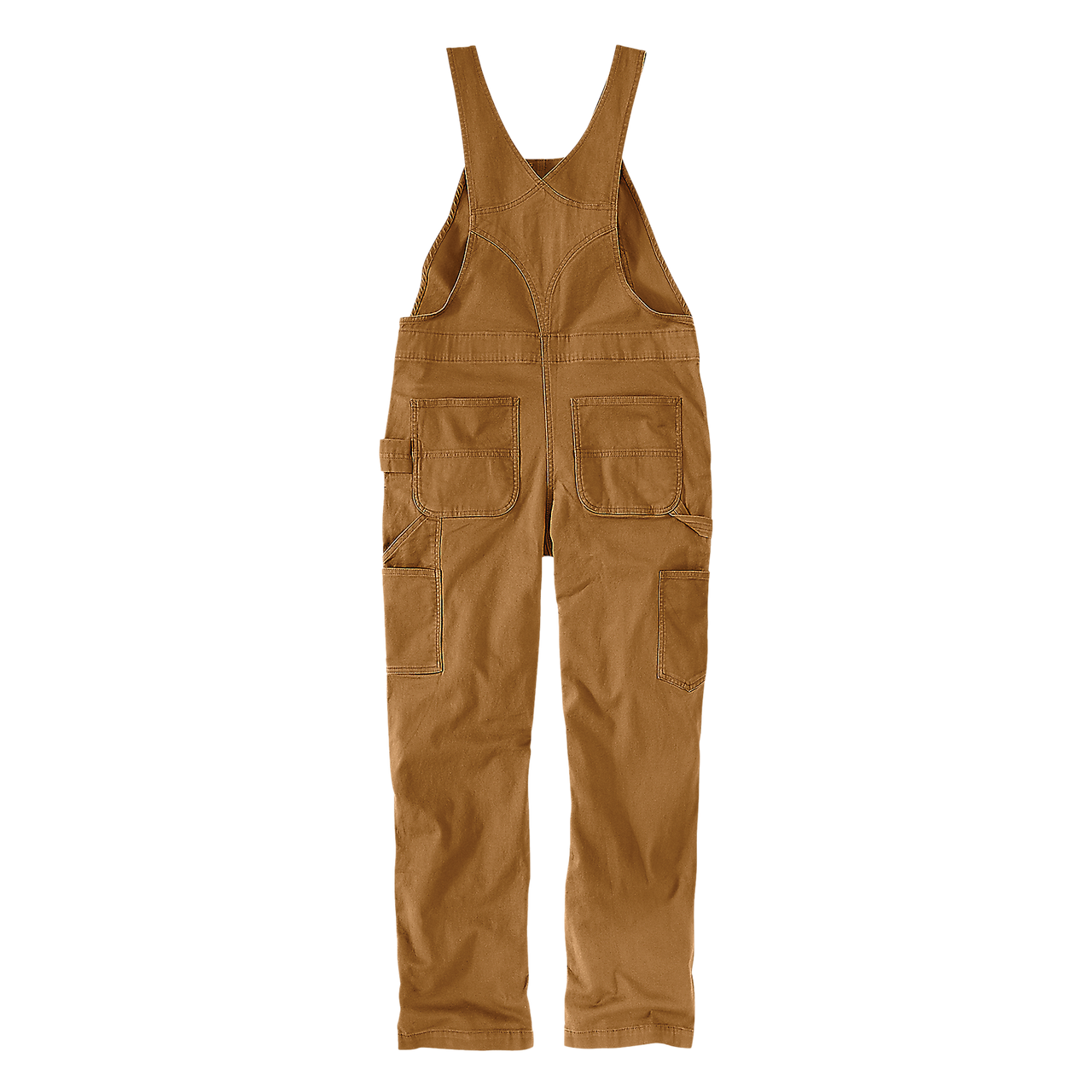Carhartt Women's Loose fit canvas bib overall - Brown - 106001