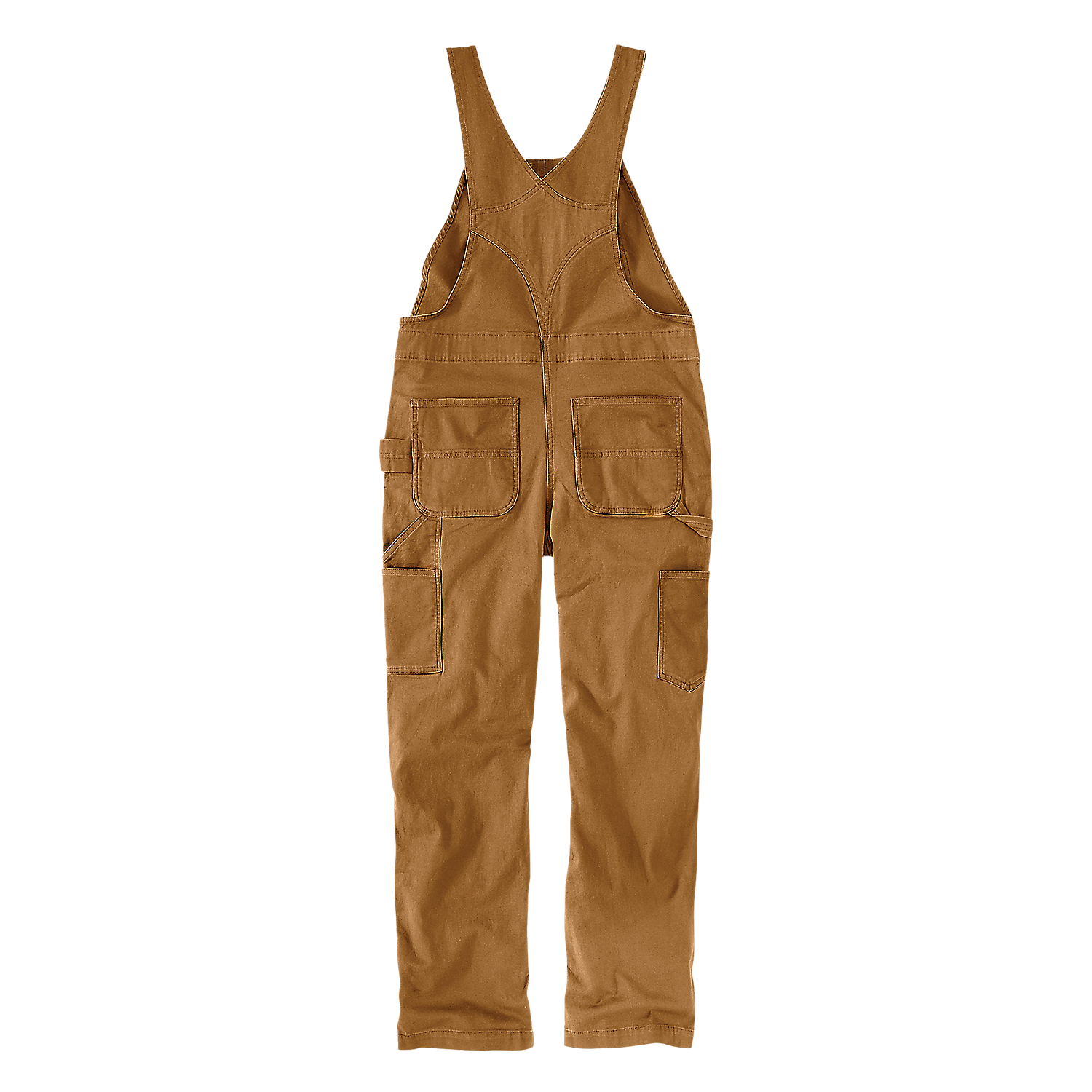Carhartt Women's Loose fit canvas bib overall - Brown - 106001