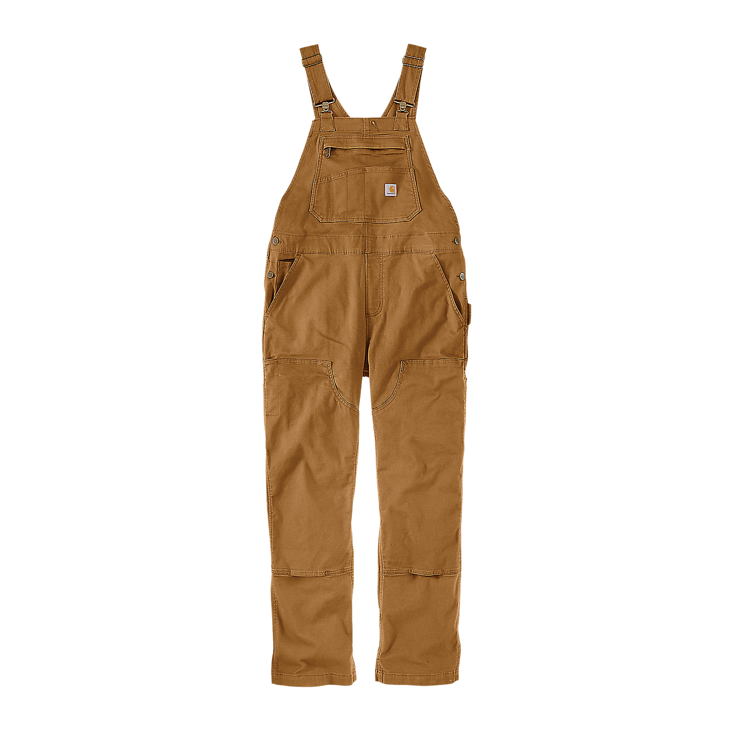 Carhartt Women's Loose fit canvas bib overall - Brown - 106001