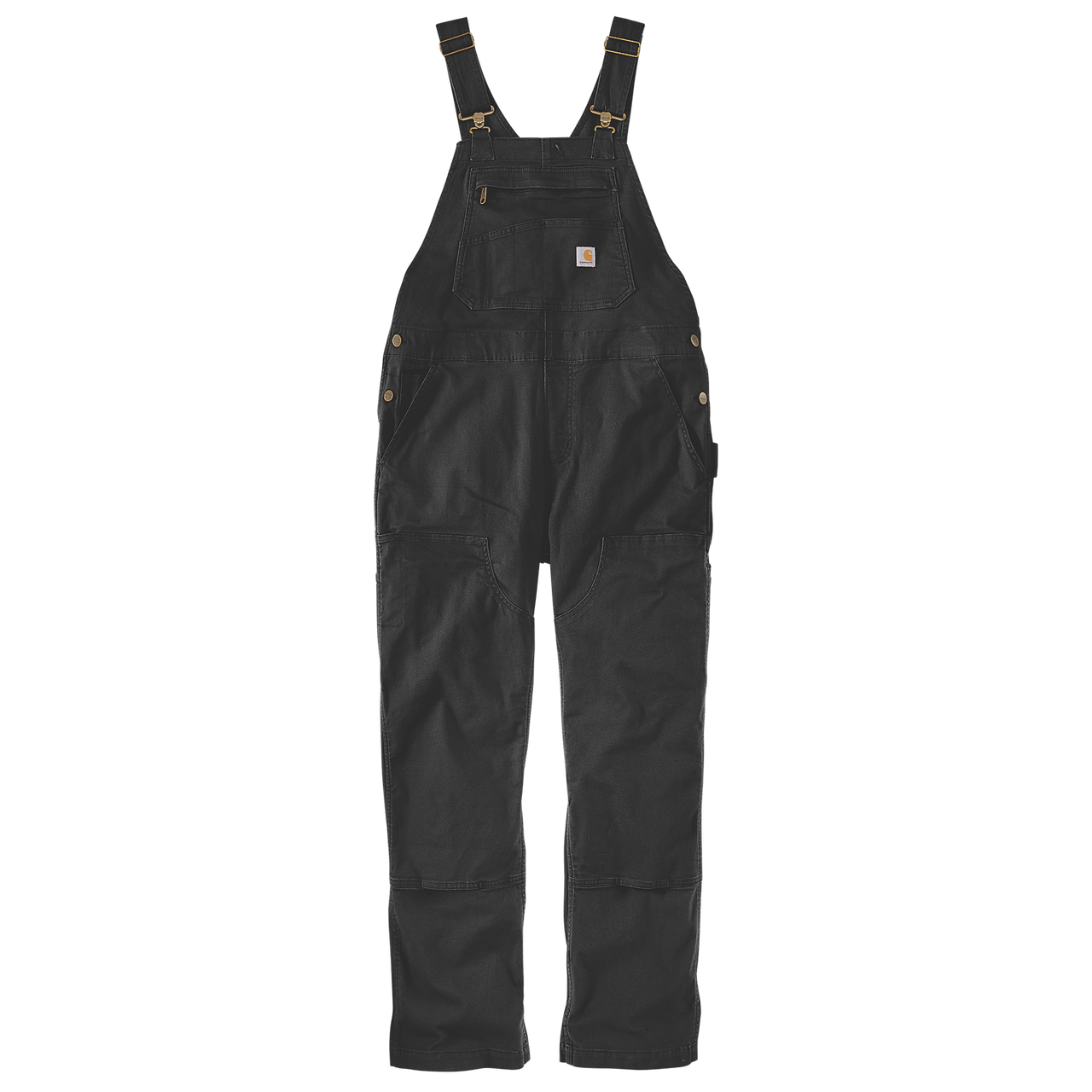 Carhartt Women's Loose fit canvas bib overall - black - 106001
