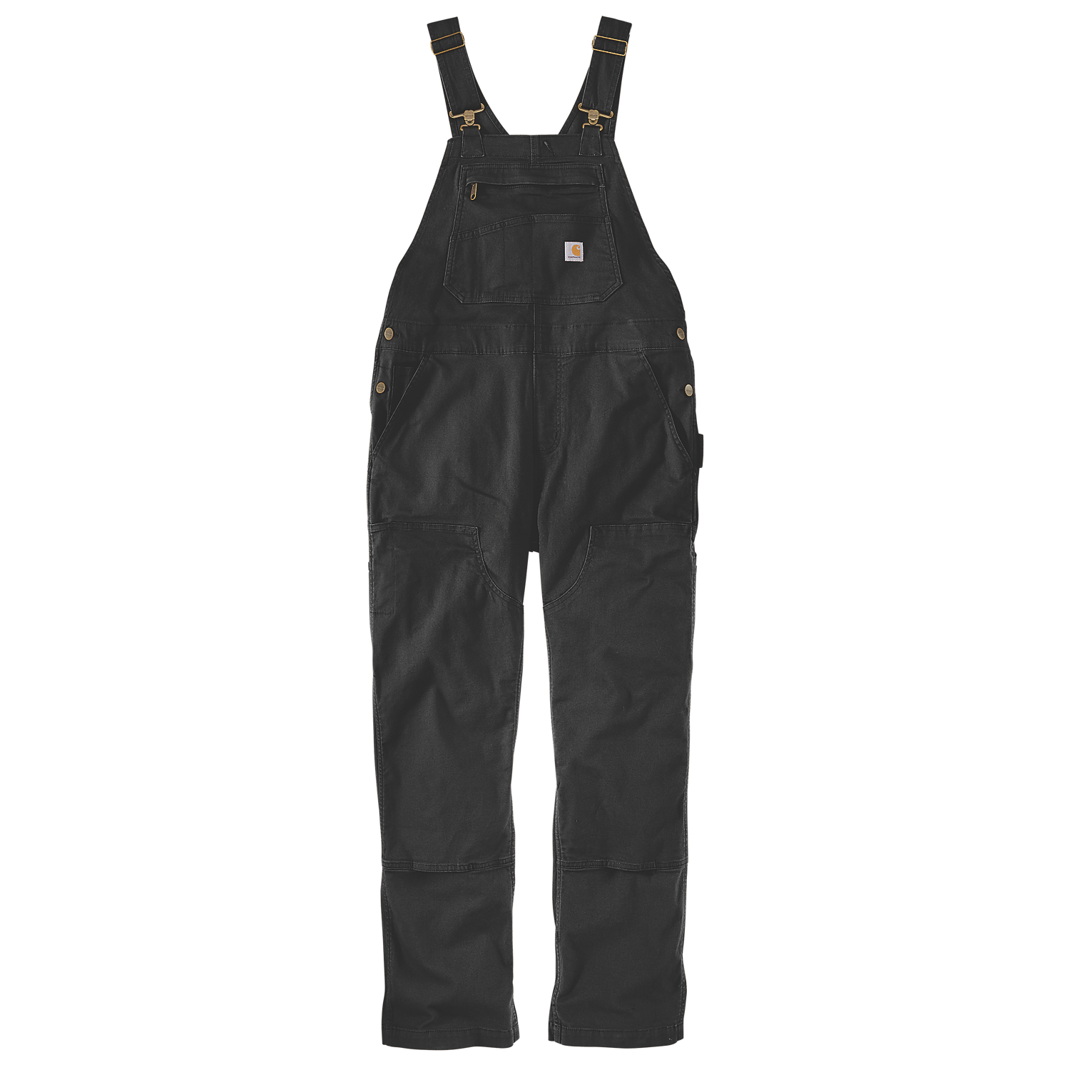 Carhartt Women's Loose fit canvas bib overall - black - 106001