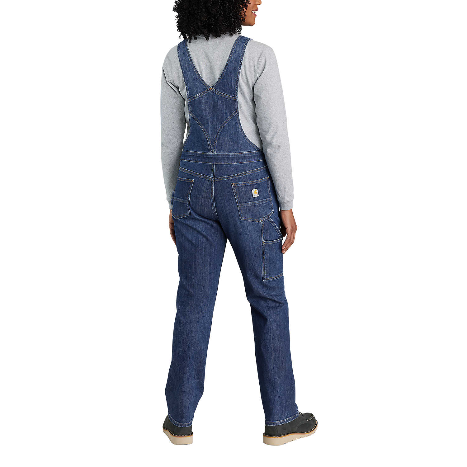 Carhartt Female Bib Overall Denim - 106002
