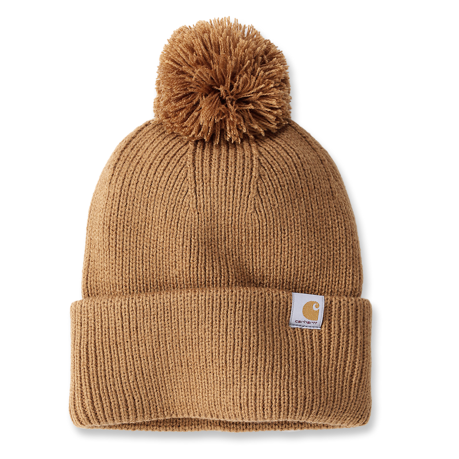 Carhartt Women's Knit Pom-pom Beanie - 106003 BRN