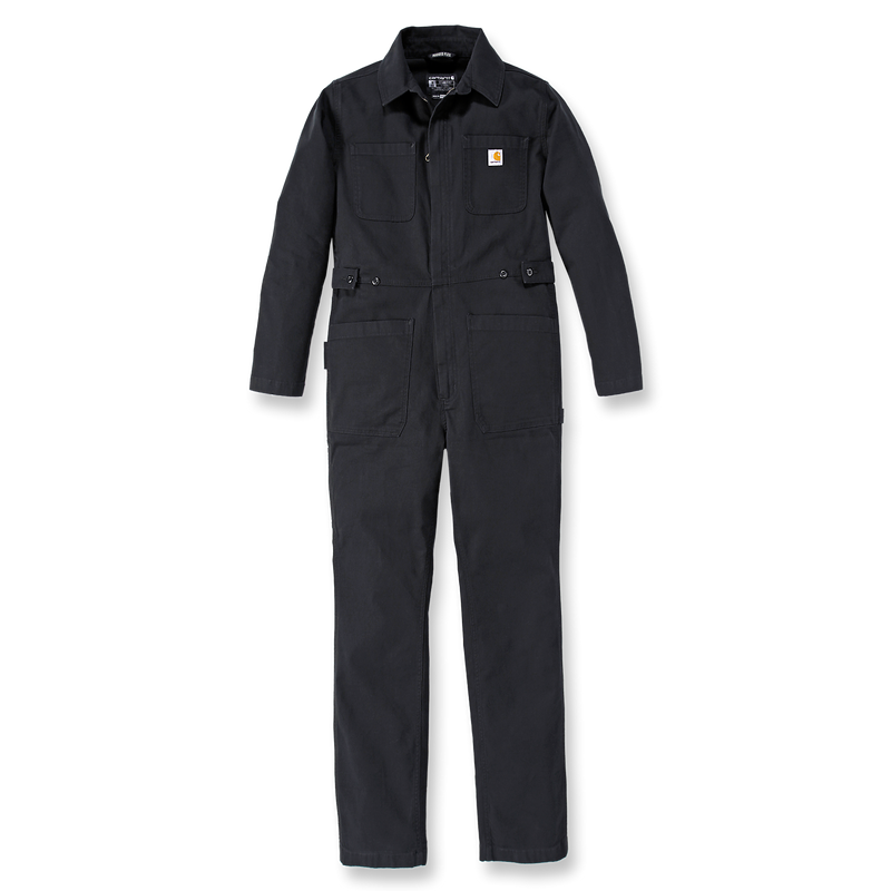 Carhartt Women's Relaxed Fit Canvas Coverall - Black 106071