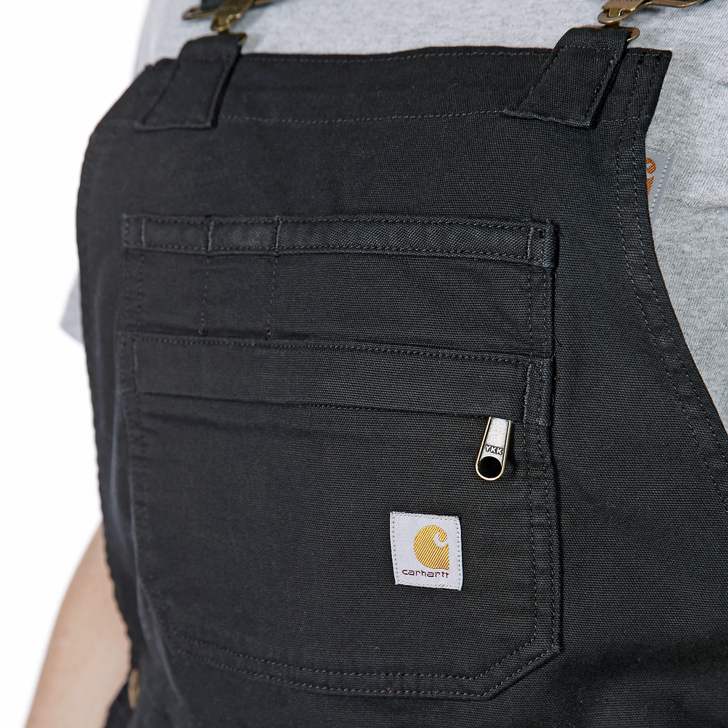 Carhartt Dames Relaxed Fit Canvas Shortall - 106197 Zwart