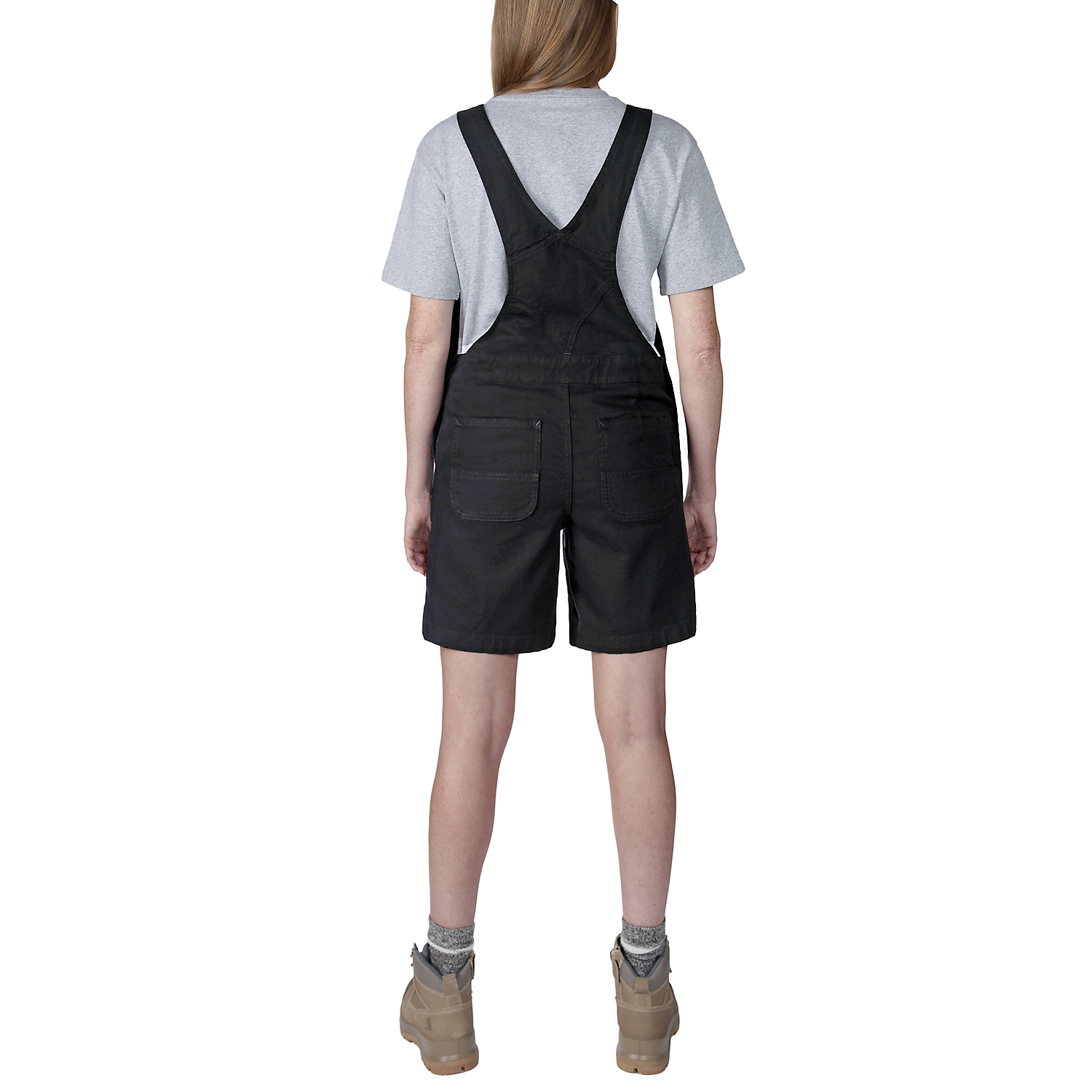 Carhartt Dames Relaxed Fit Canvas Shortall - 106197 Zwart