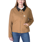 Carhartt Damen Canvas Detroit Jacke - 106208 BRN
