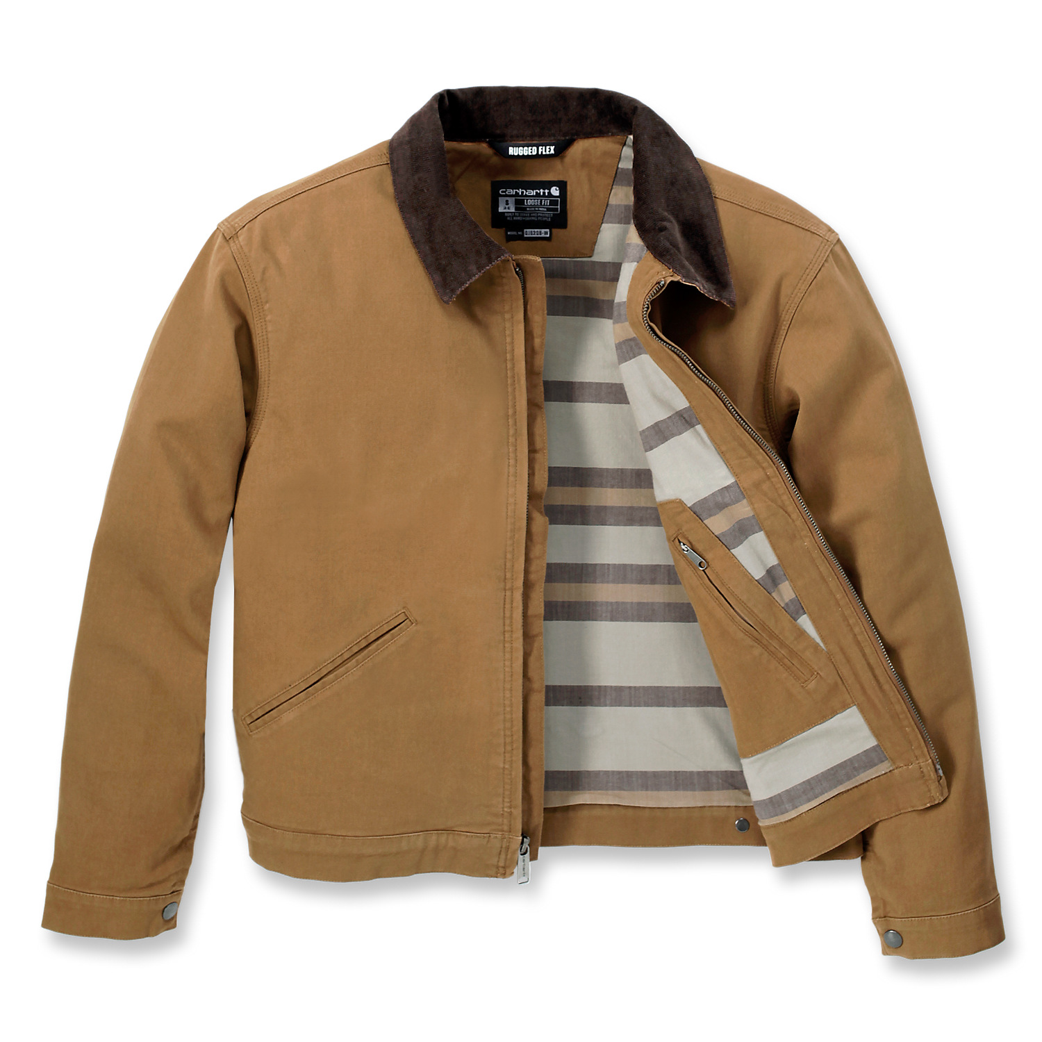 Carhartt Women's Canvas Detroit Jacket - 106208 BRN