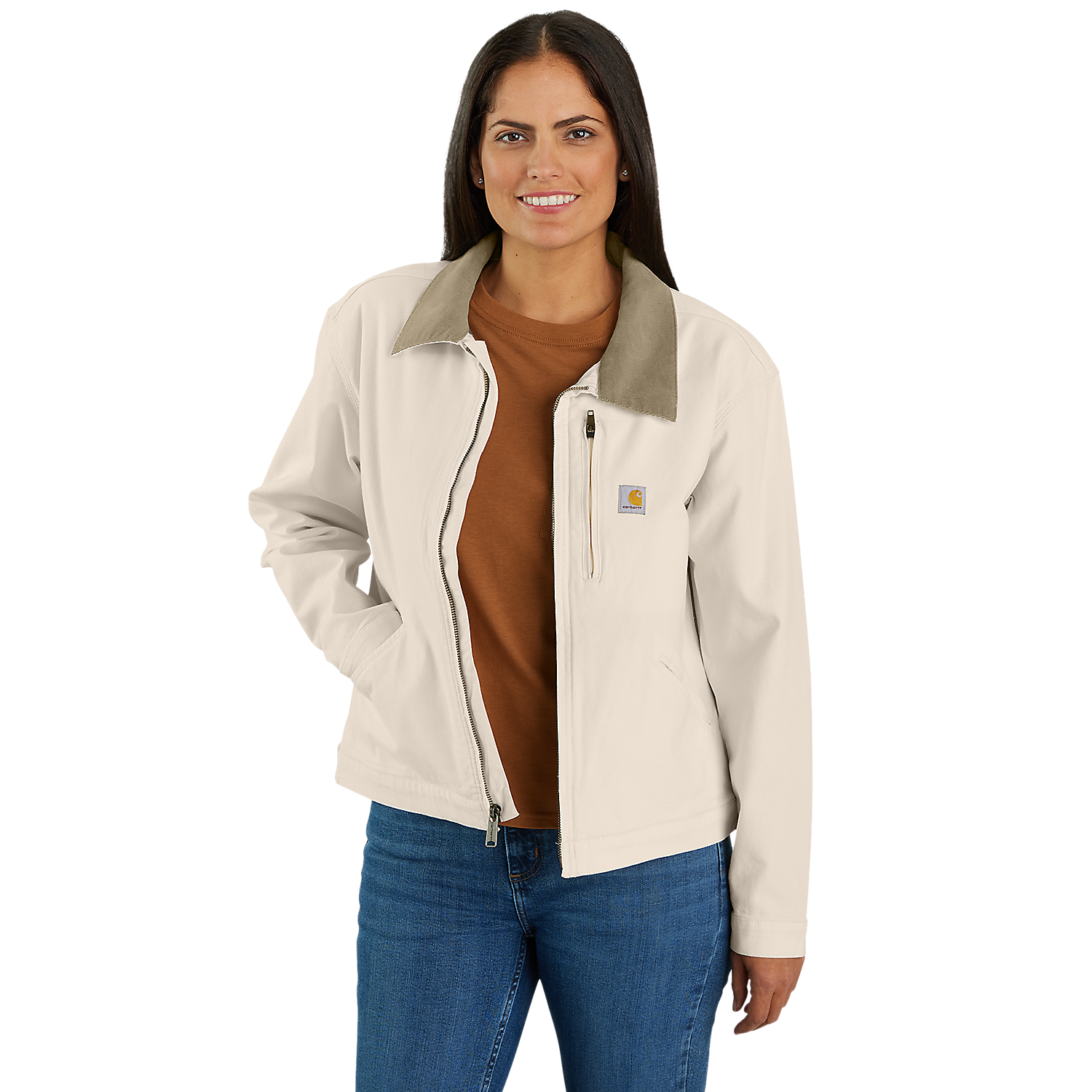 Carhartt Women's Canvas Detroit Jacket - 106208 NAT