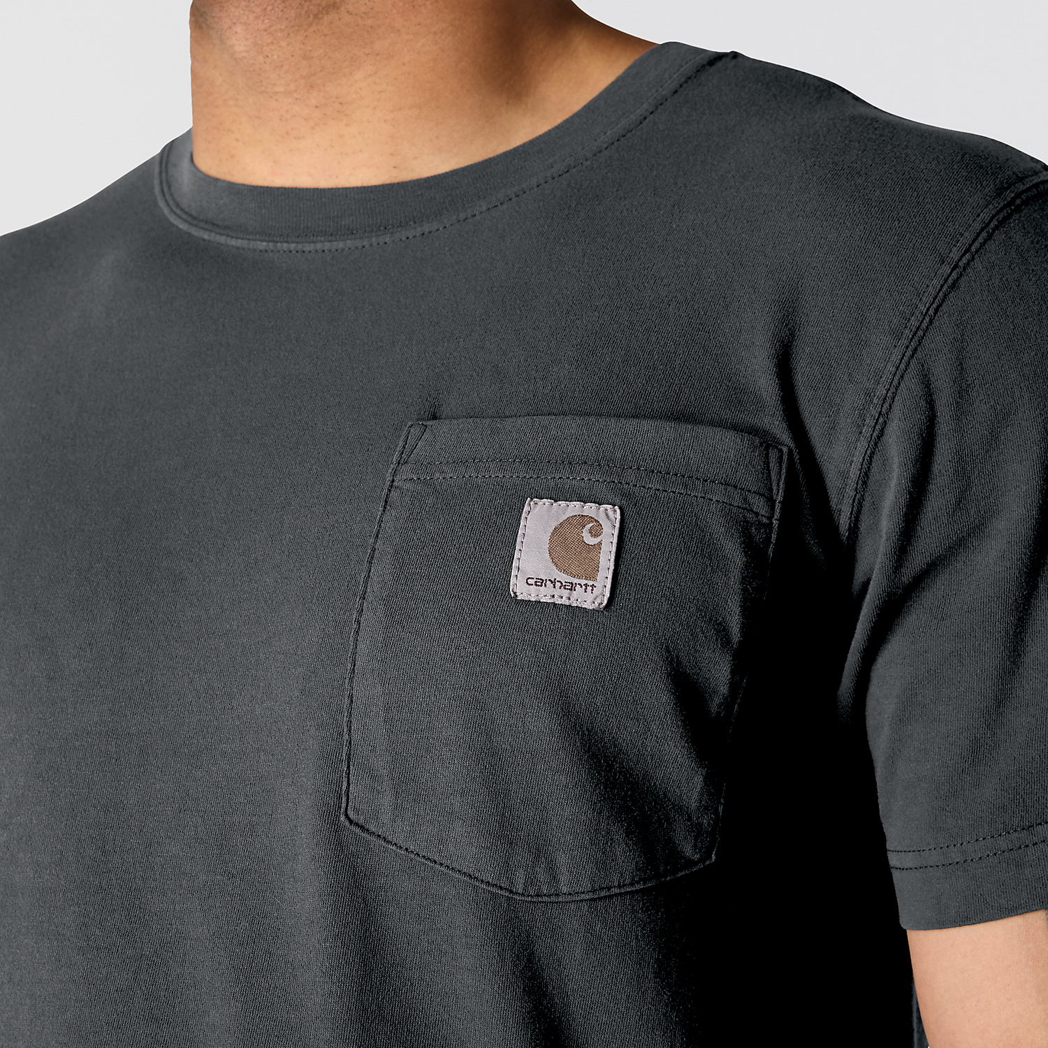 Carhartt Relaxed Fit Lightweight Garment Dyed Pocket T-Shirt - 106252 029