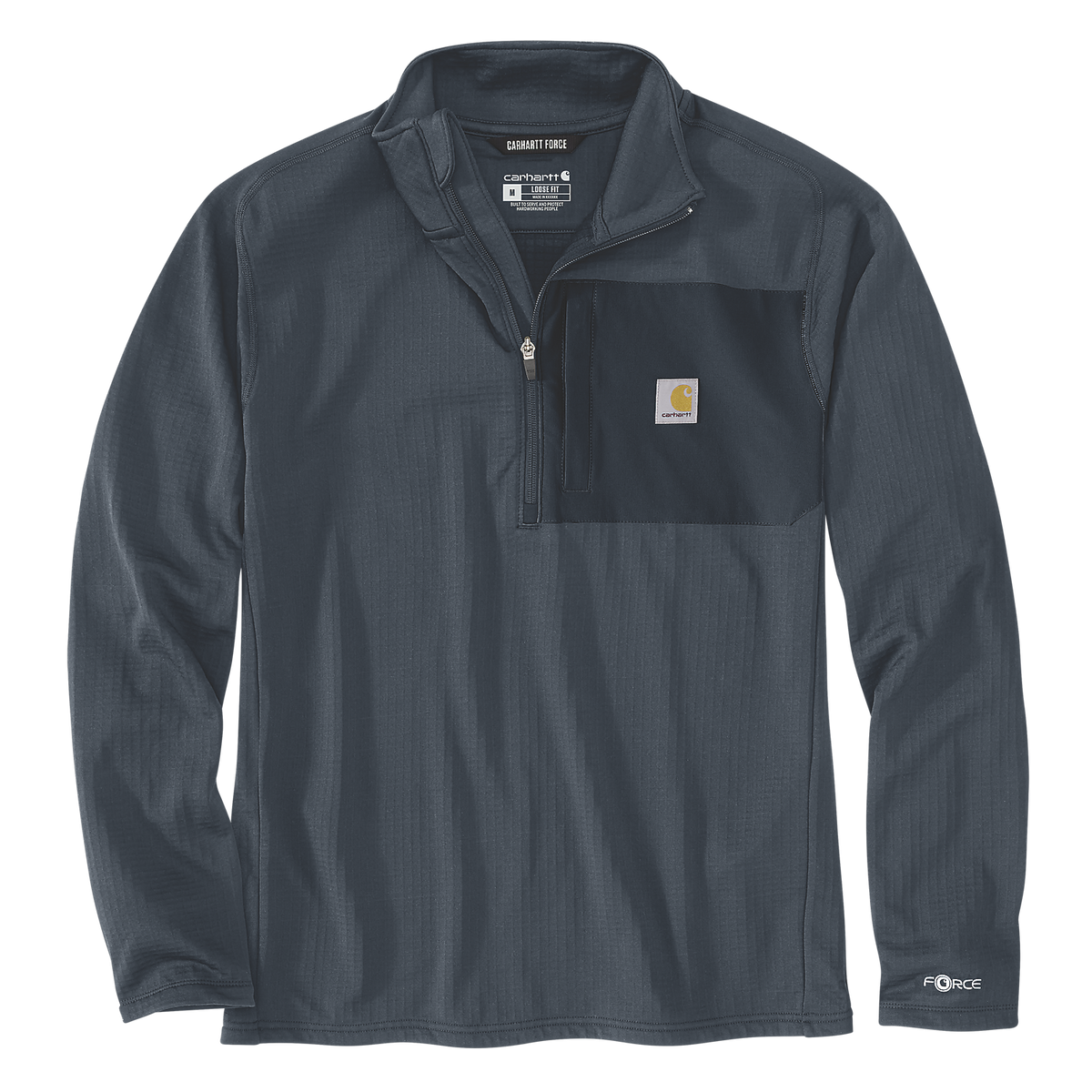 Carhartt Force Relaxed HalfZip Mock Neck - 106423 HV8