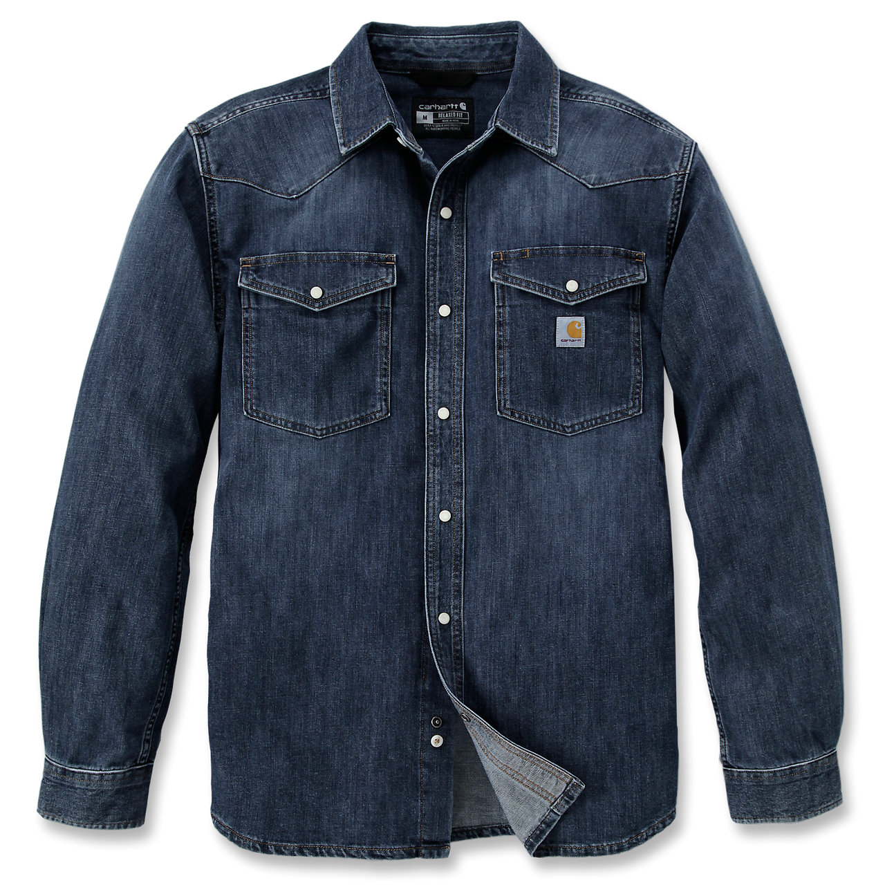 Carhartt Montana Denim Snap Front Shirt - 106429 HK3