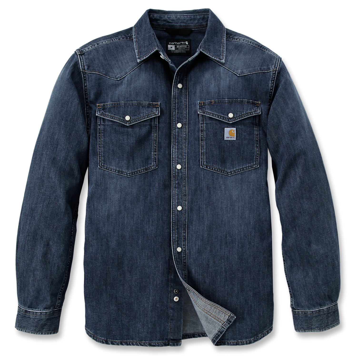 Carhartt Montana Denim Snap Front Shirt - 106429 HK3