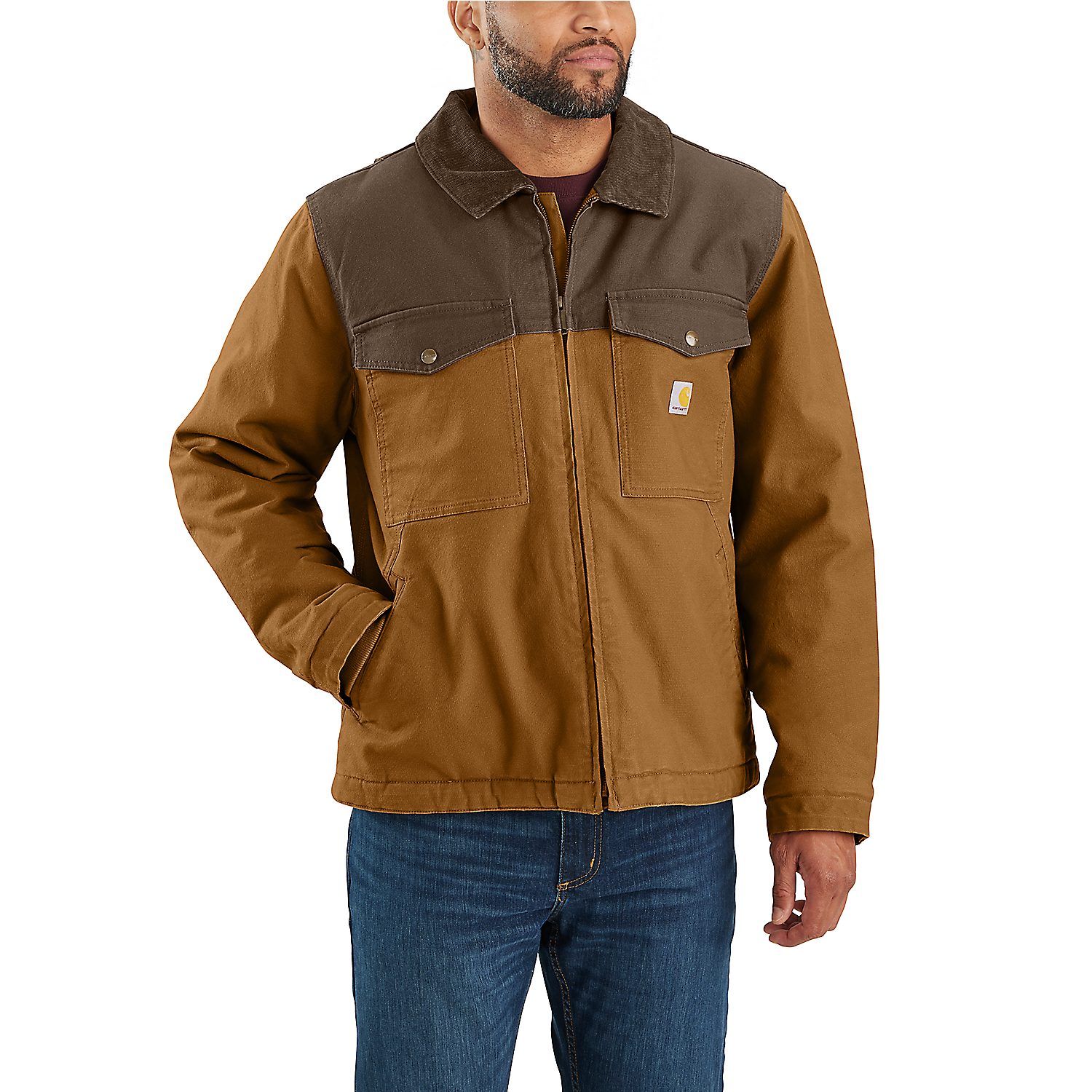 Montana relaxed fit Duck  106432 - Carhartt brown/Coffee