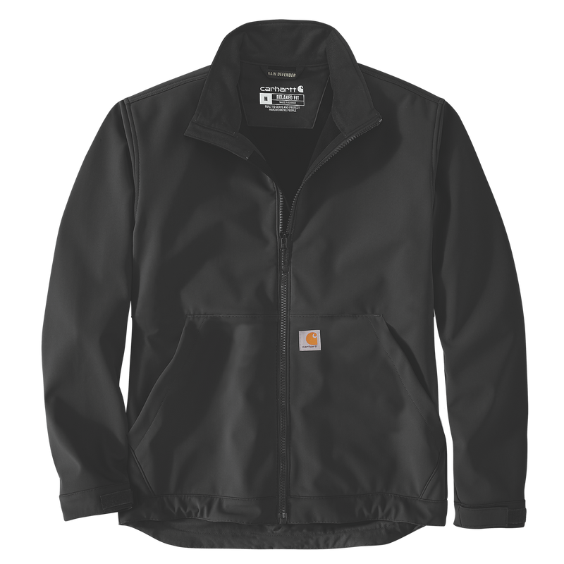 Relaxed Fit Softshell Jacket - 106438 Black