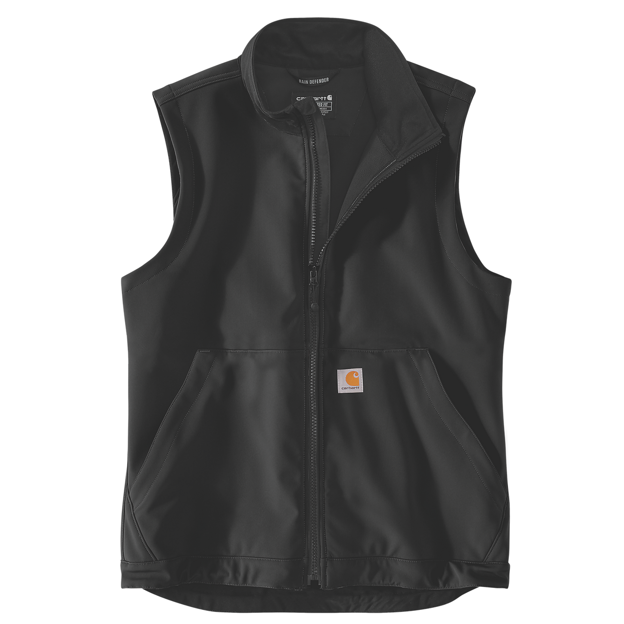 Relaxed Fit Softshell Vest - 106439 Zwart