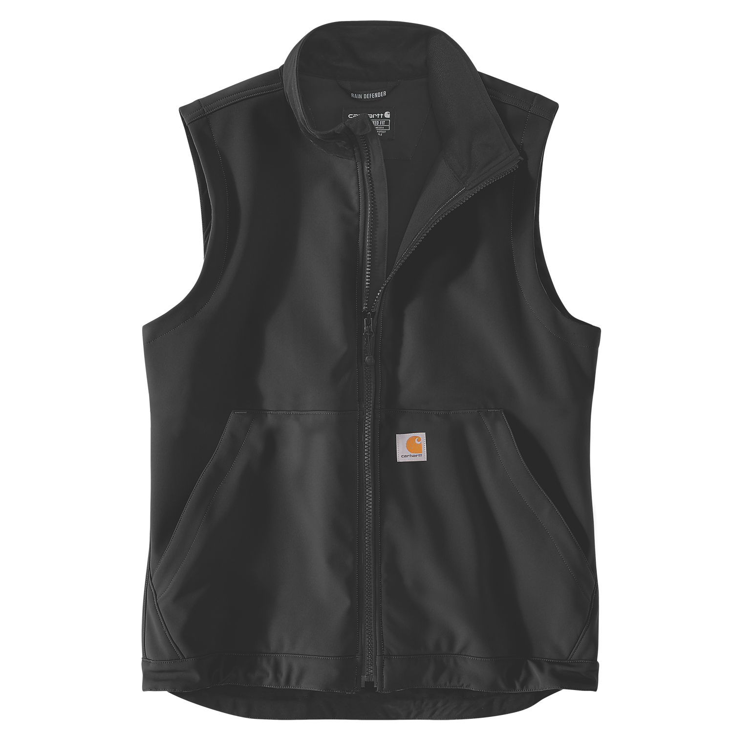 Relaxed Fit Softshell Vest - 106439 Zwart