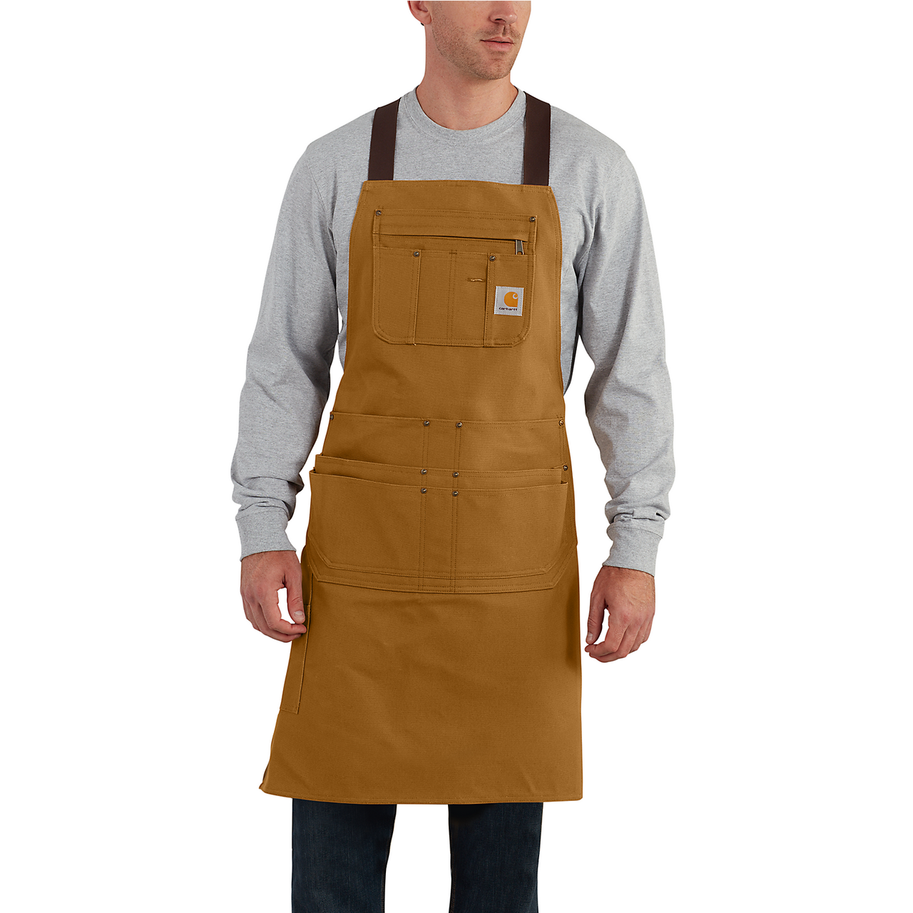 Firm Duck Apron Carhartt Bruin - 106667