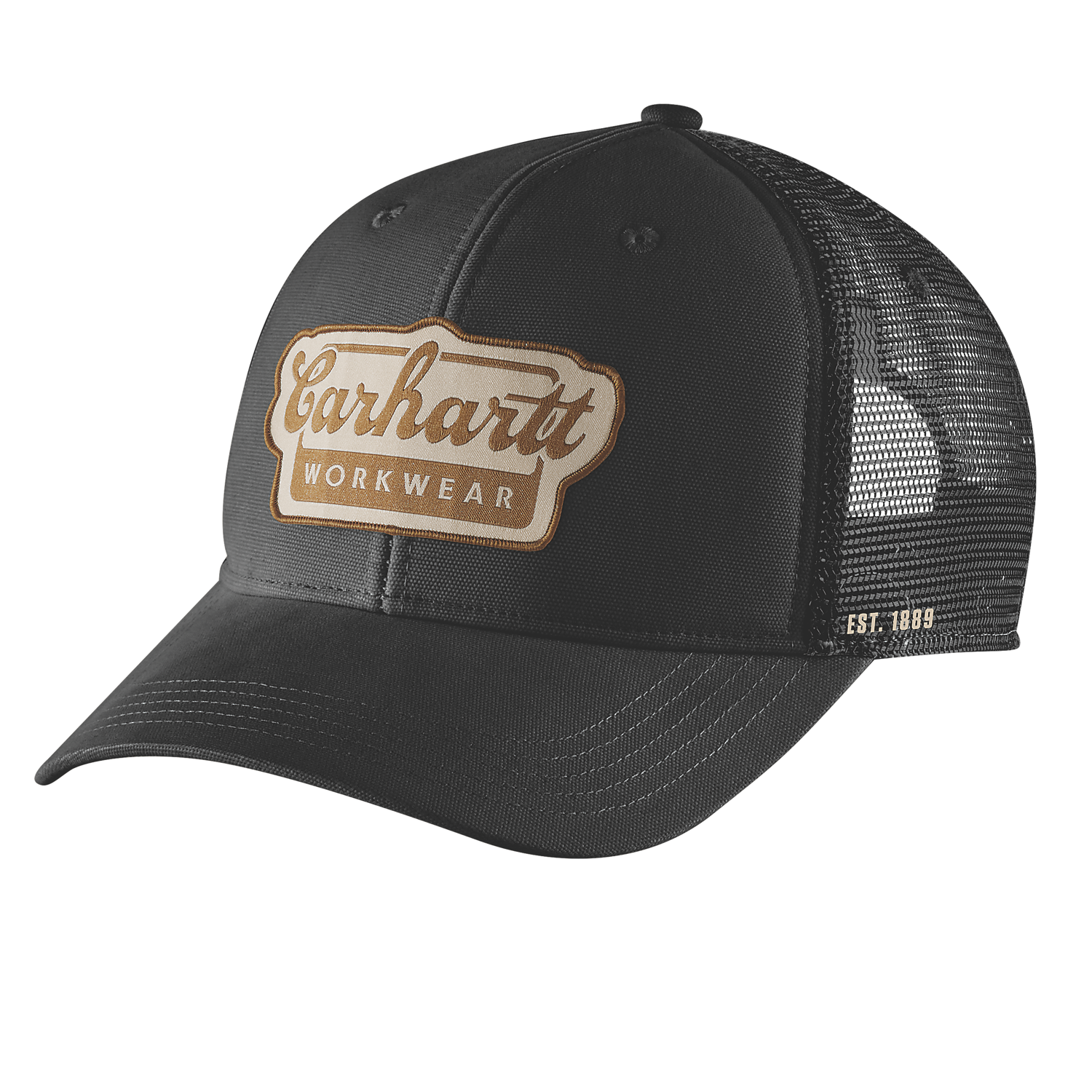 Carhartt Script Patch Cap - 106738 Black