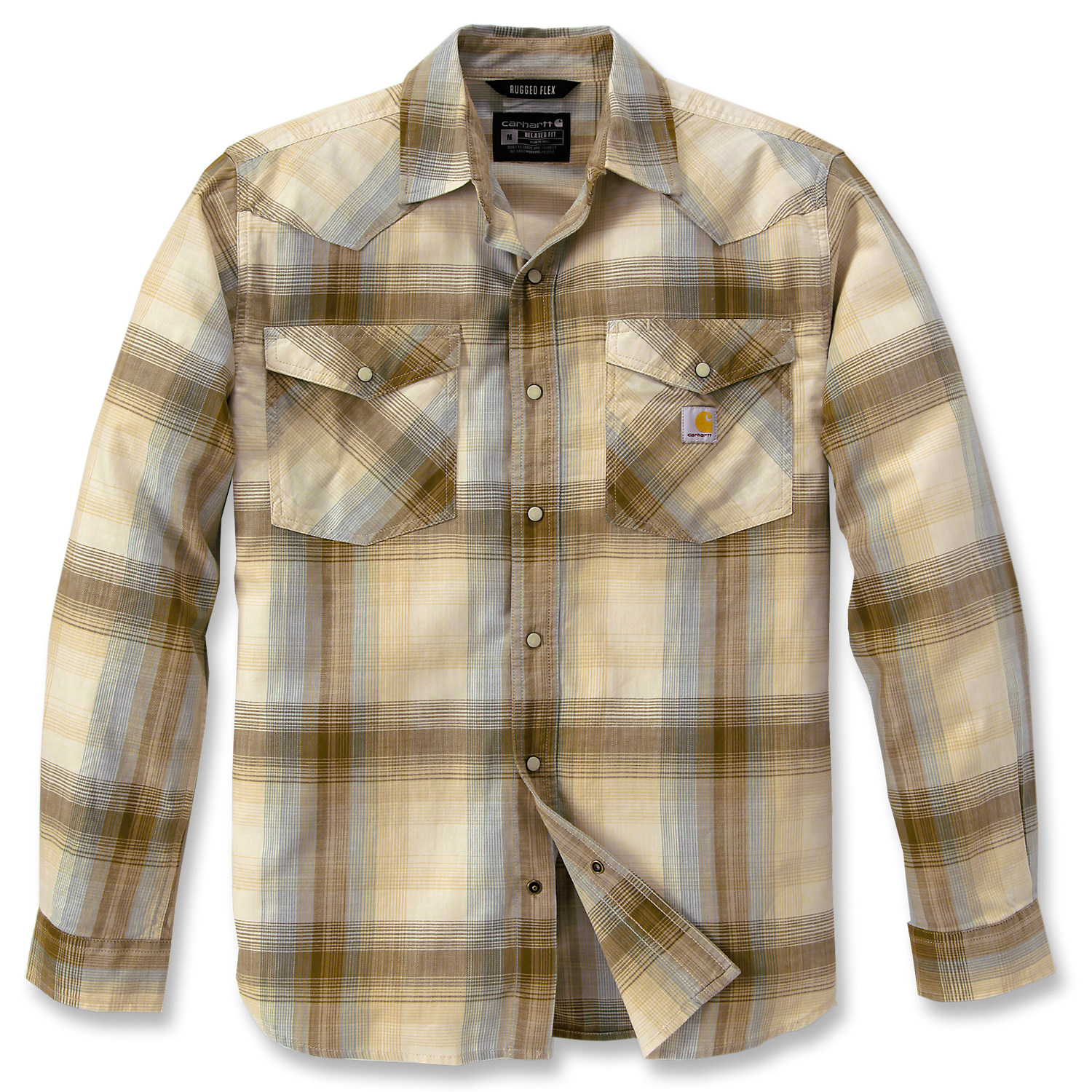 Carhartt Montana Snap-Front Geruite Overhemd - 106756 A35
