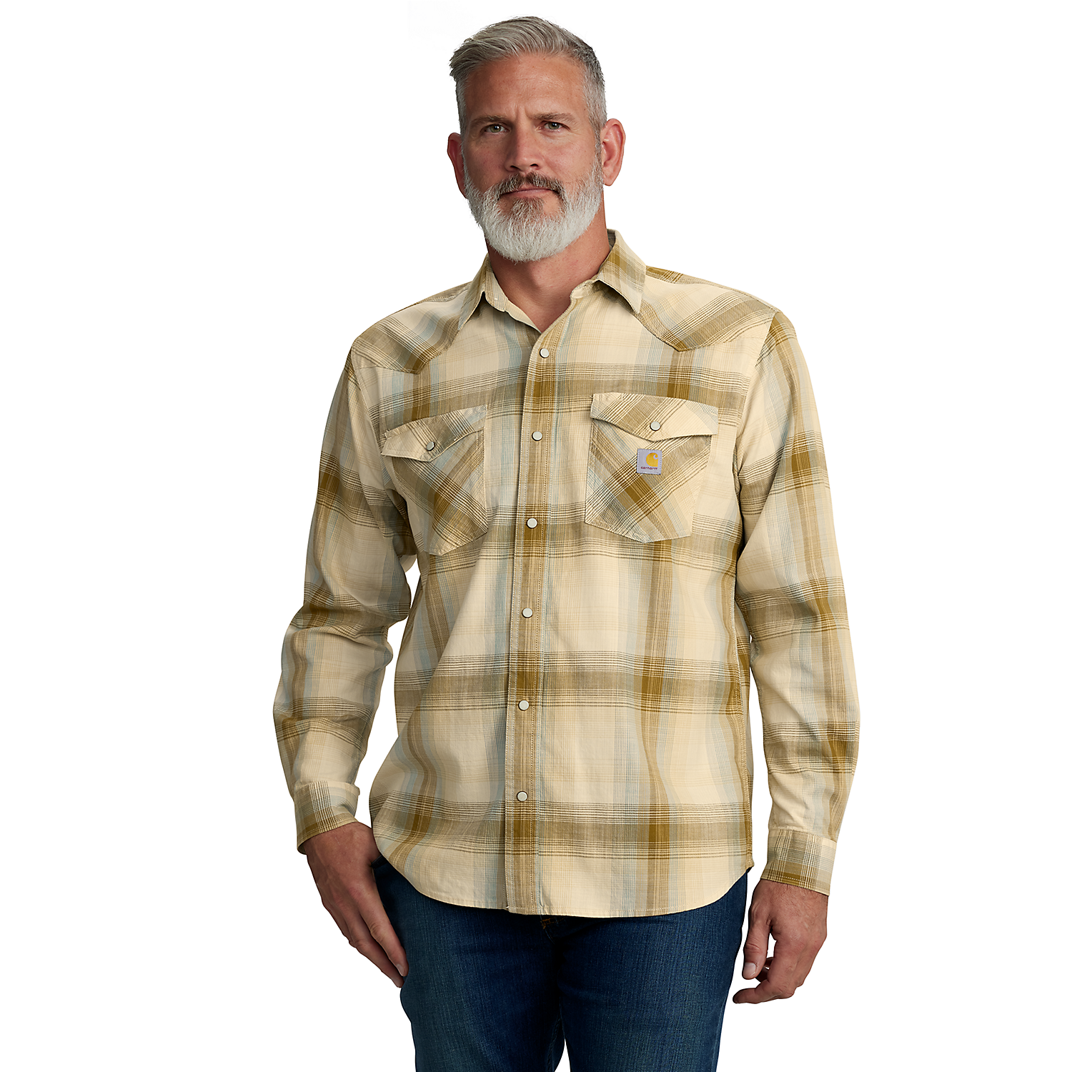 Carhartt Montana Snap-Front Geruite Overhemd - 106756 A35