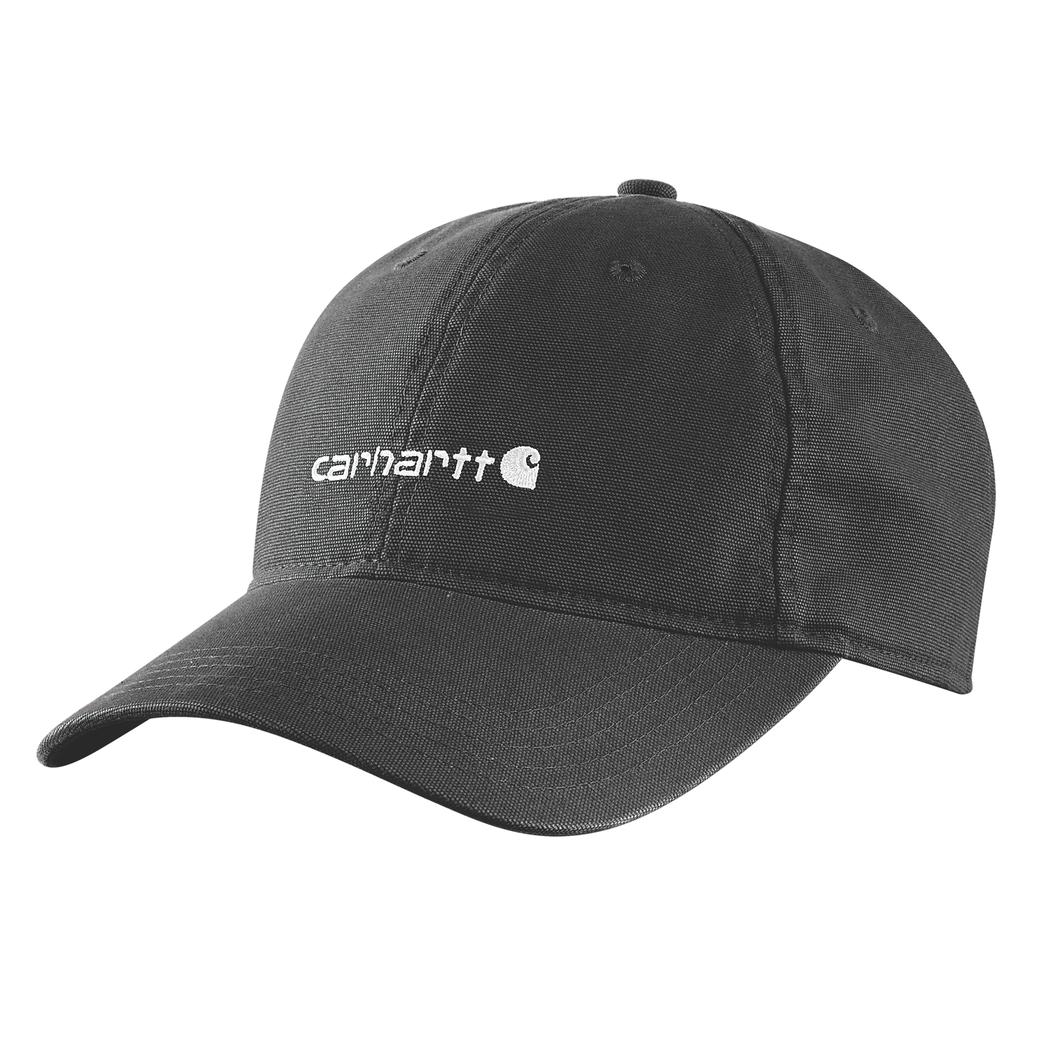 Carhartt Canvas Embroidered Graphic Cap- 106810 Black