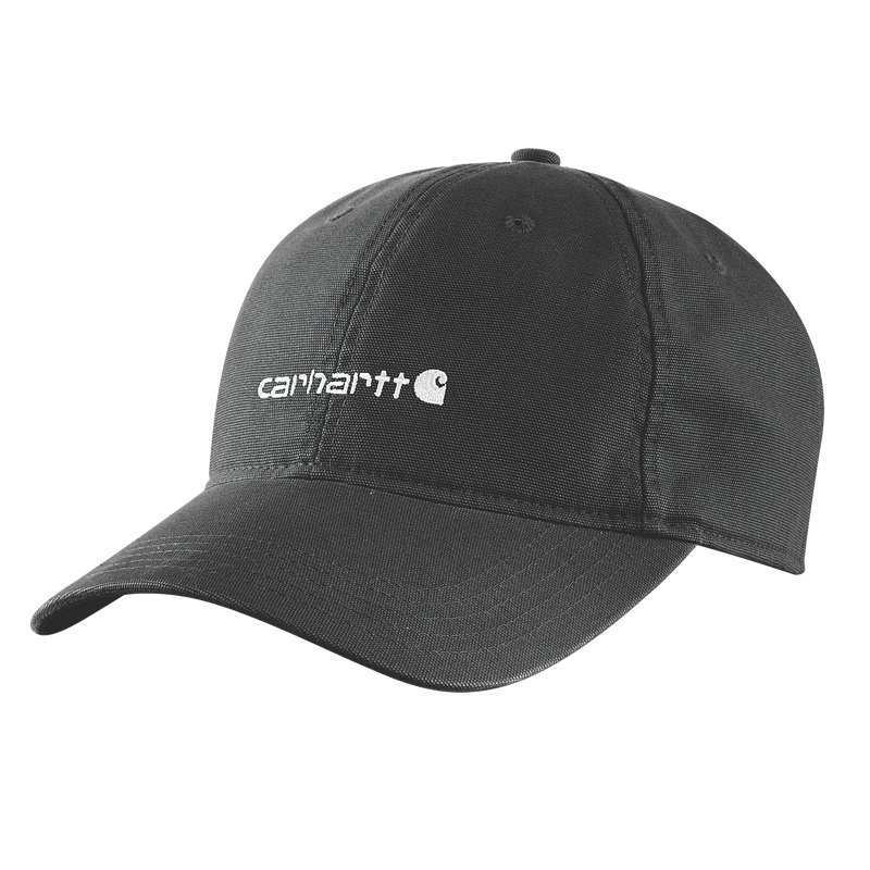 Carhartt Canvas Embroidered Graphic Cap- 106810 Black