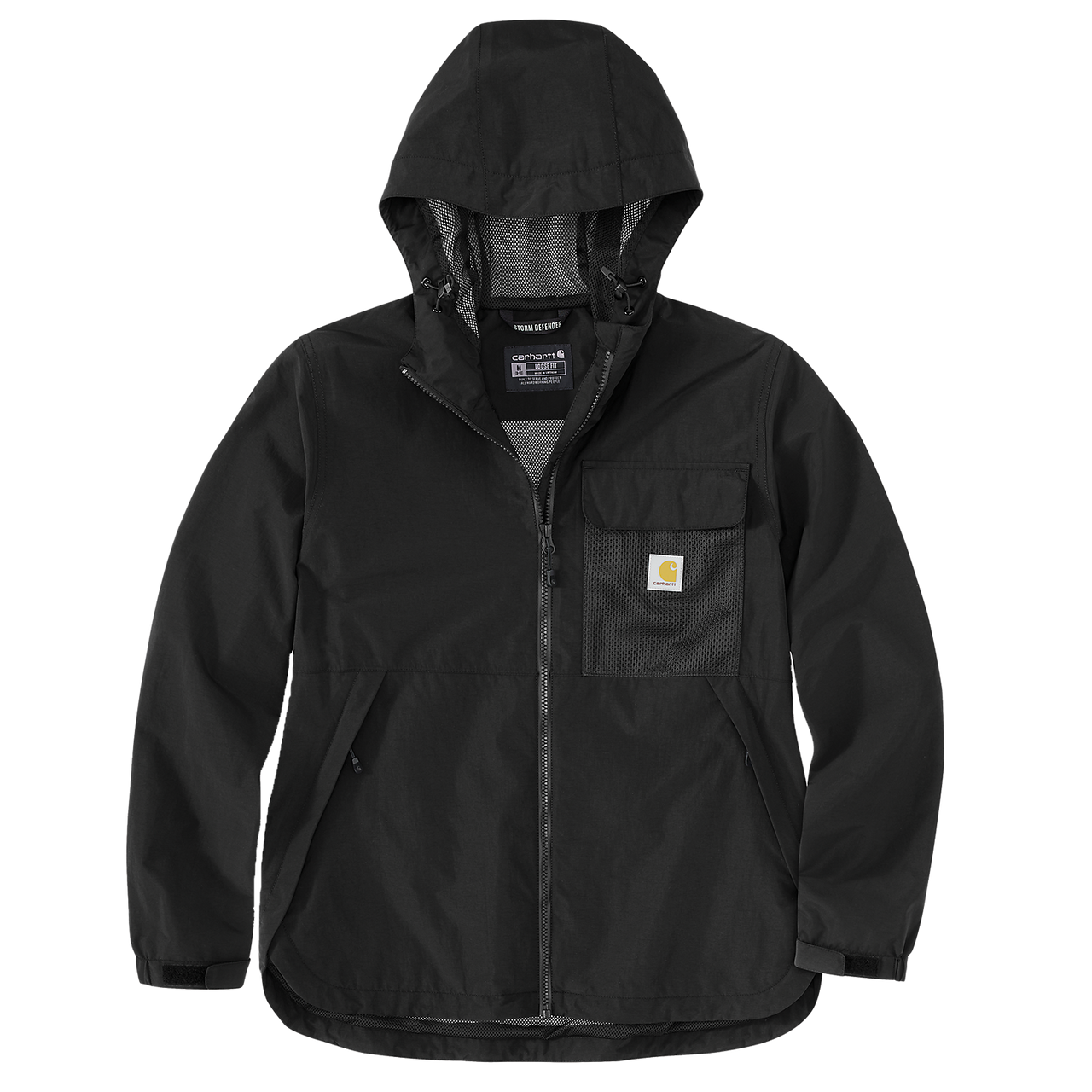 Carhartt Loose Fit Packable Jacket - 106904 Black