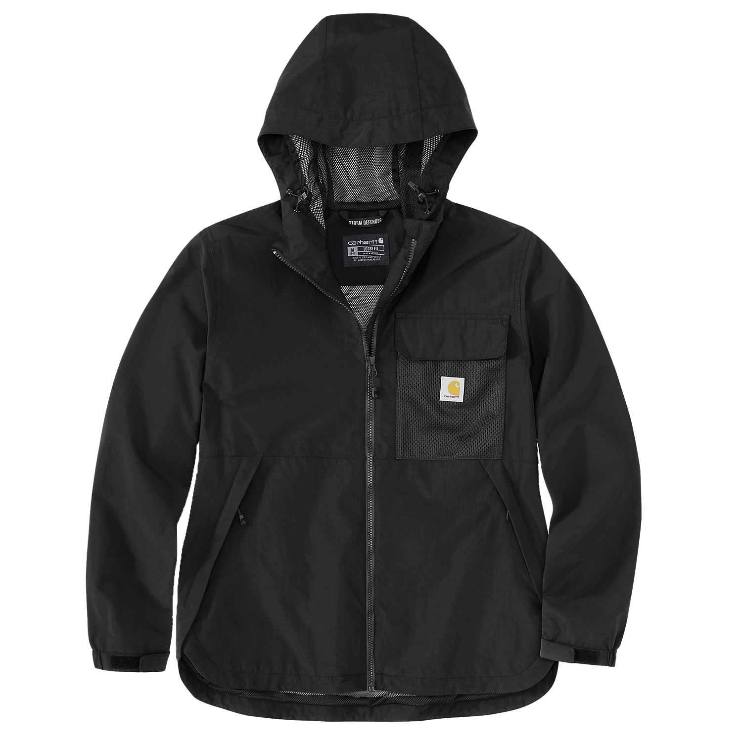 Carhartt Loose Fit Packable Jacket - 106904 Black