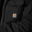 Bartlett Relaxed Fit Washed Duck Insulated Jacket - 106980 Black