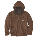 Bartlett Relaxed Fit Washed Duck Insulated Jacket -  106980 Dark Brown