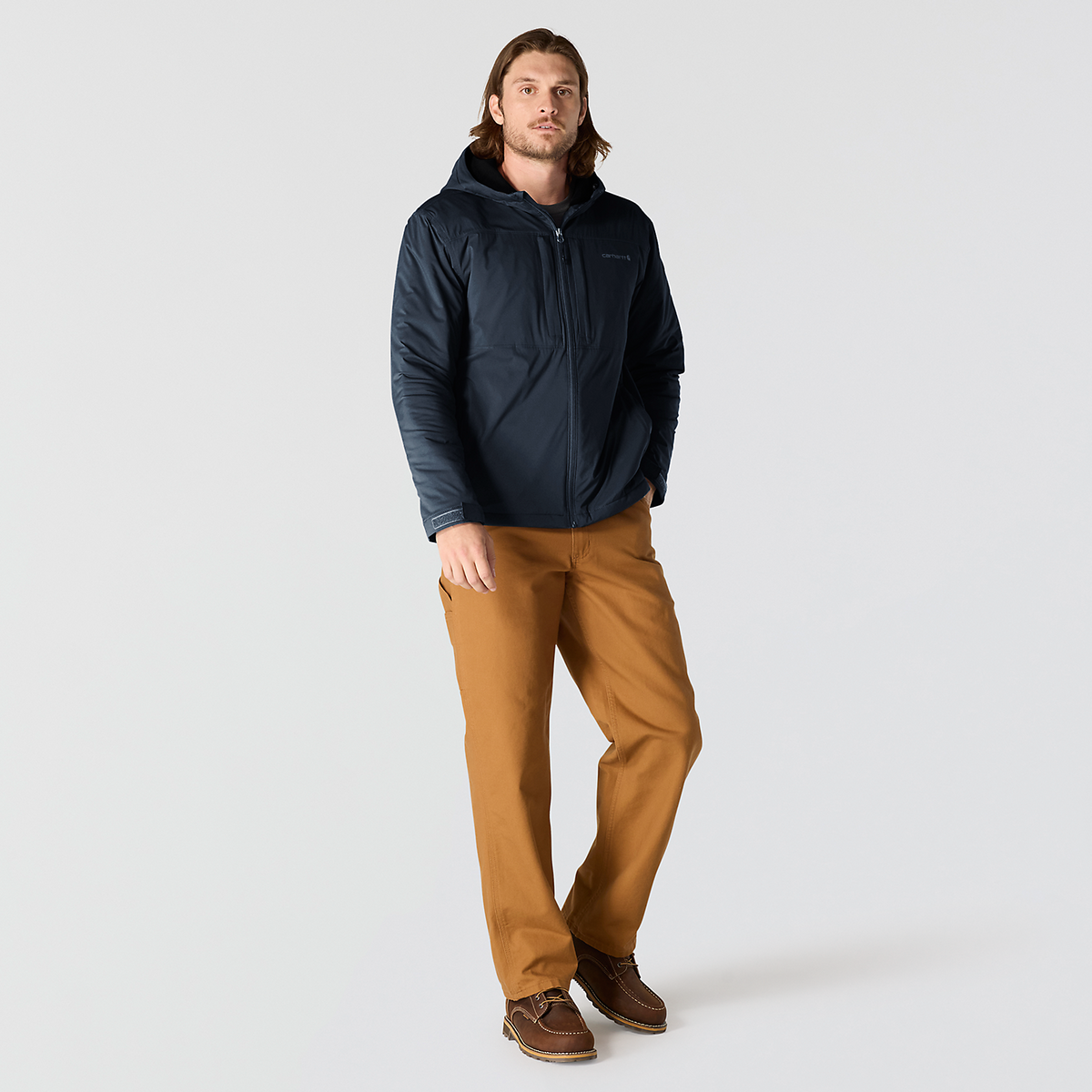 Carhartt Force Winnipeg Jacket - 106981  blue HV8
