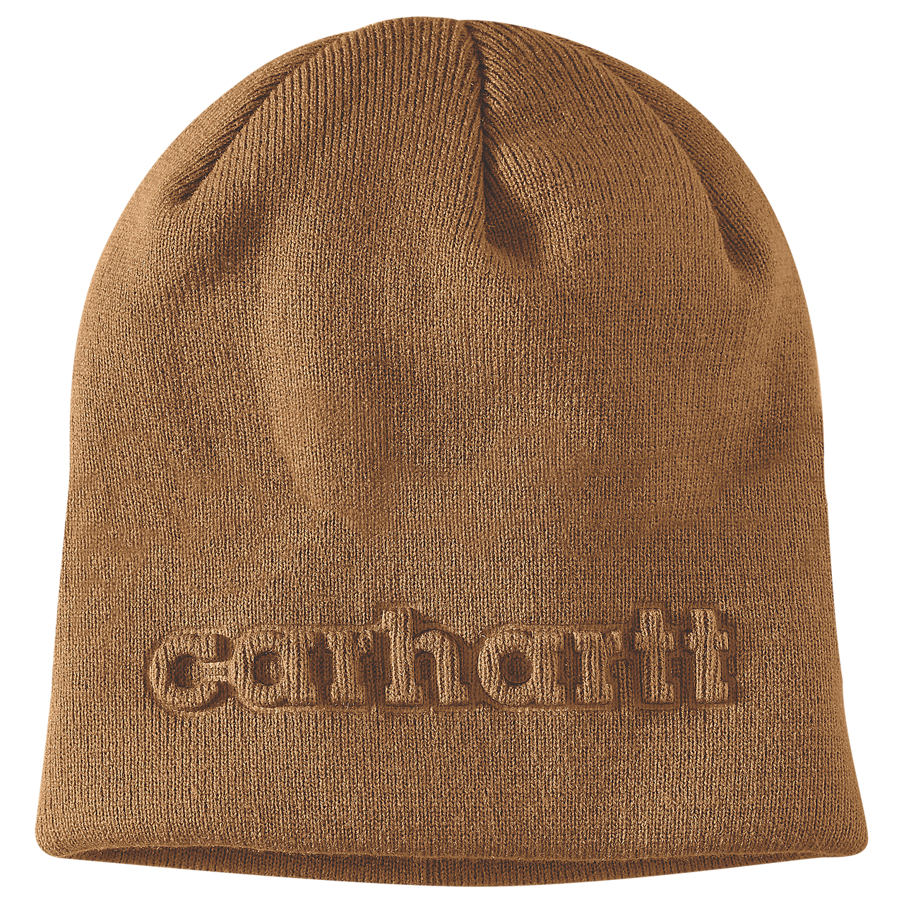 Carhartt Knit Embossed Beanie - 107002 BRN