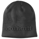 Knit Embossed Beanie - 107002 Black