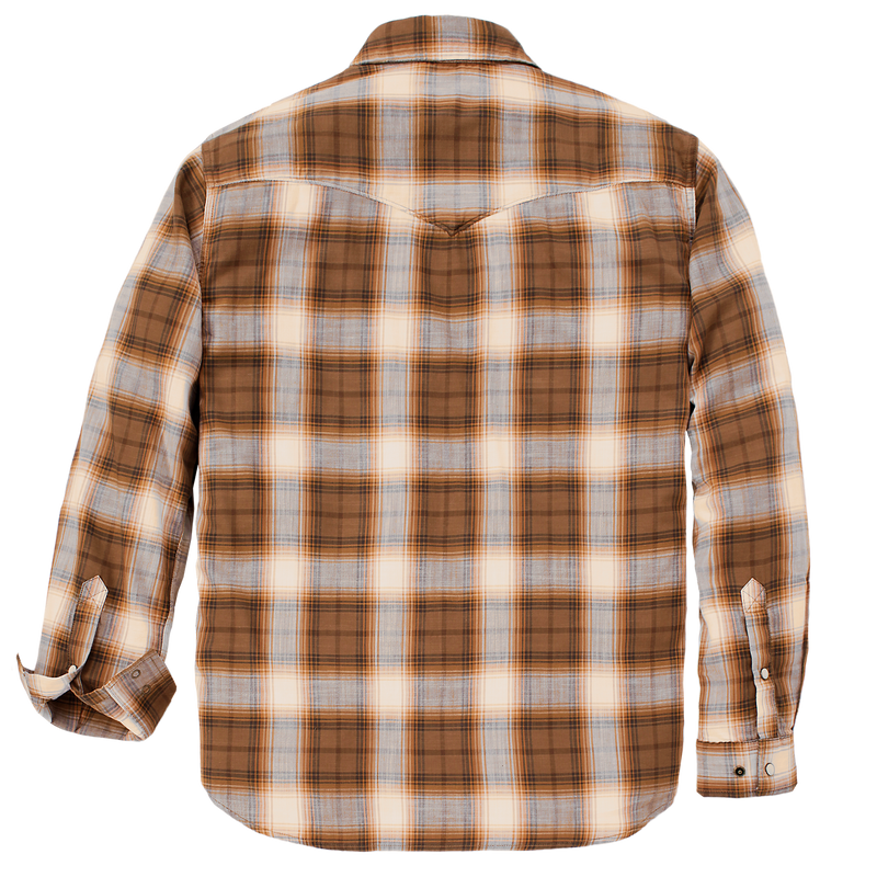 Montana Relaxed fit western shirt - 107016 - Carhartt Brown