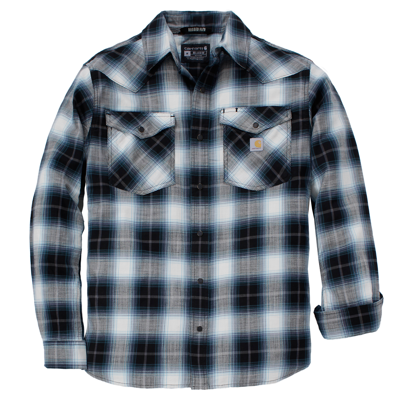Carhartt Montana Relaxed fit western shirt - 107016 - N04 Black