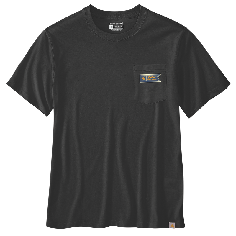 Relaxed Fit Graphic Shirt - 107063 Black