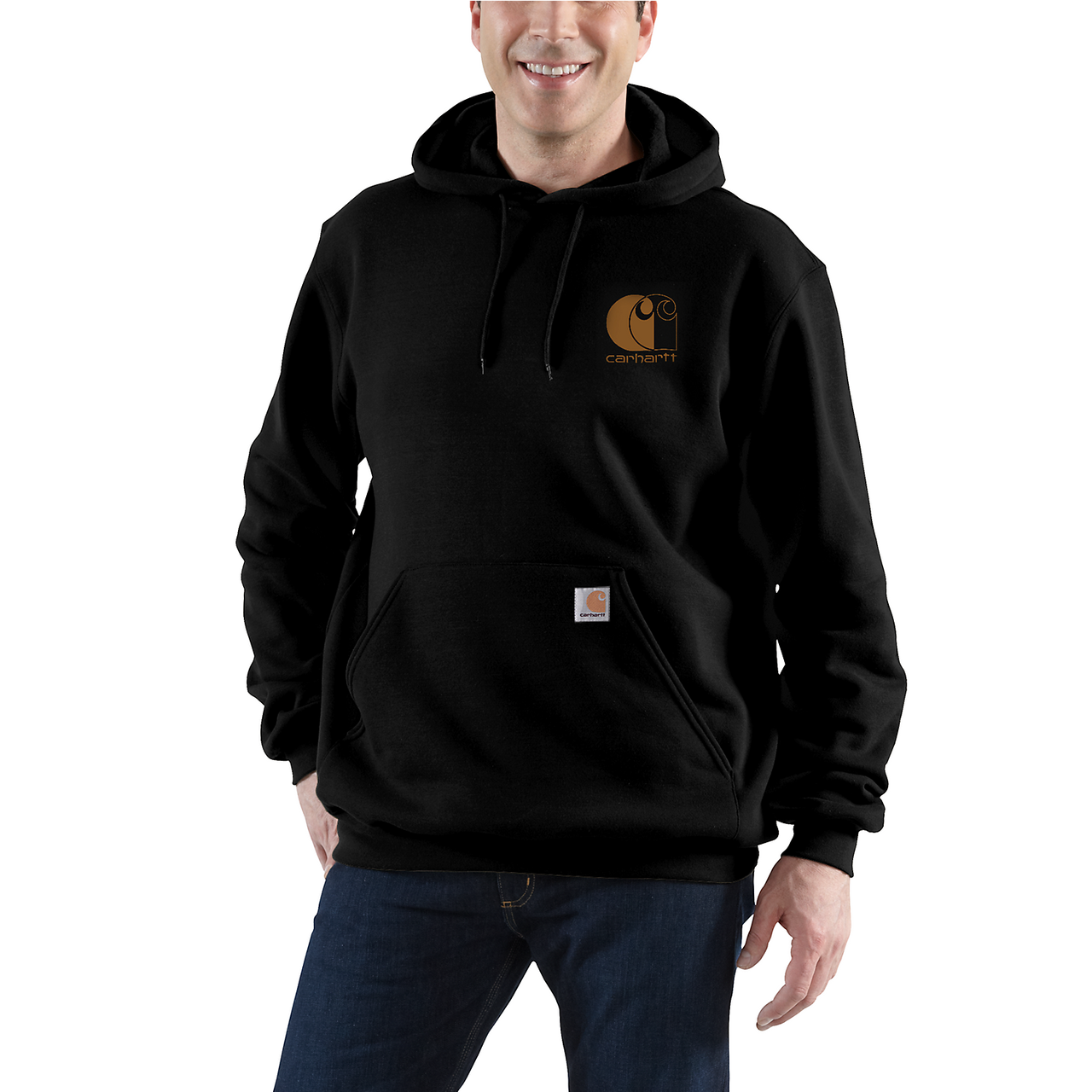 Carhartt Force logo sweatshirt 107064 - Black