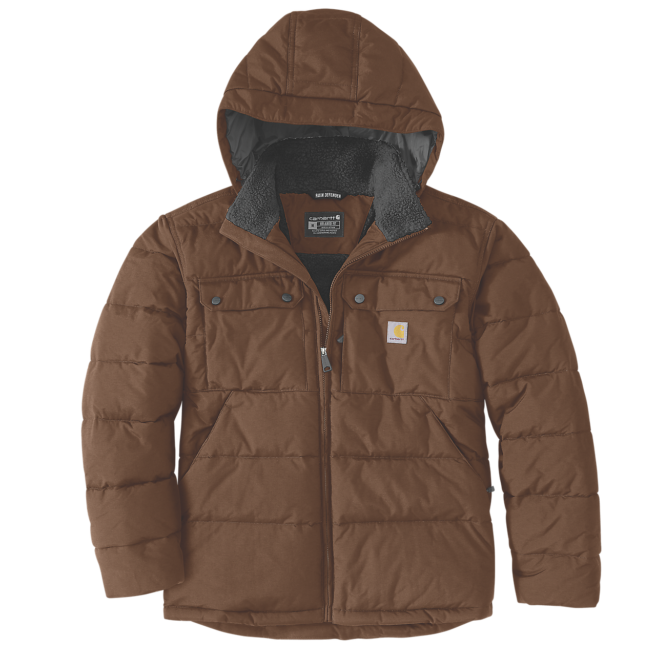Carhartt Montana Loose Fit Insulated Jacket - 107082 Dark Brown