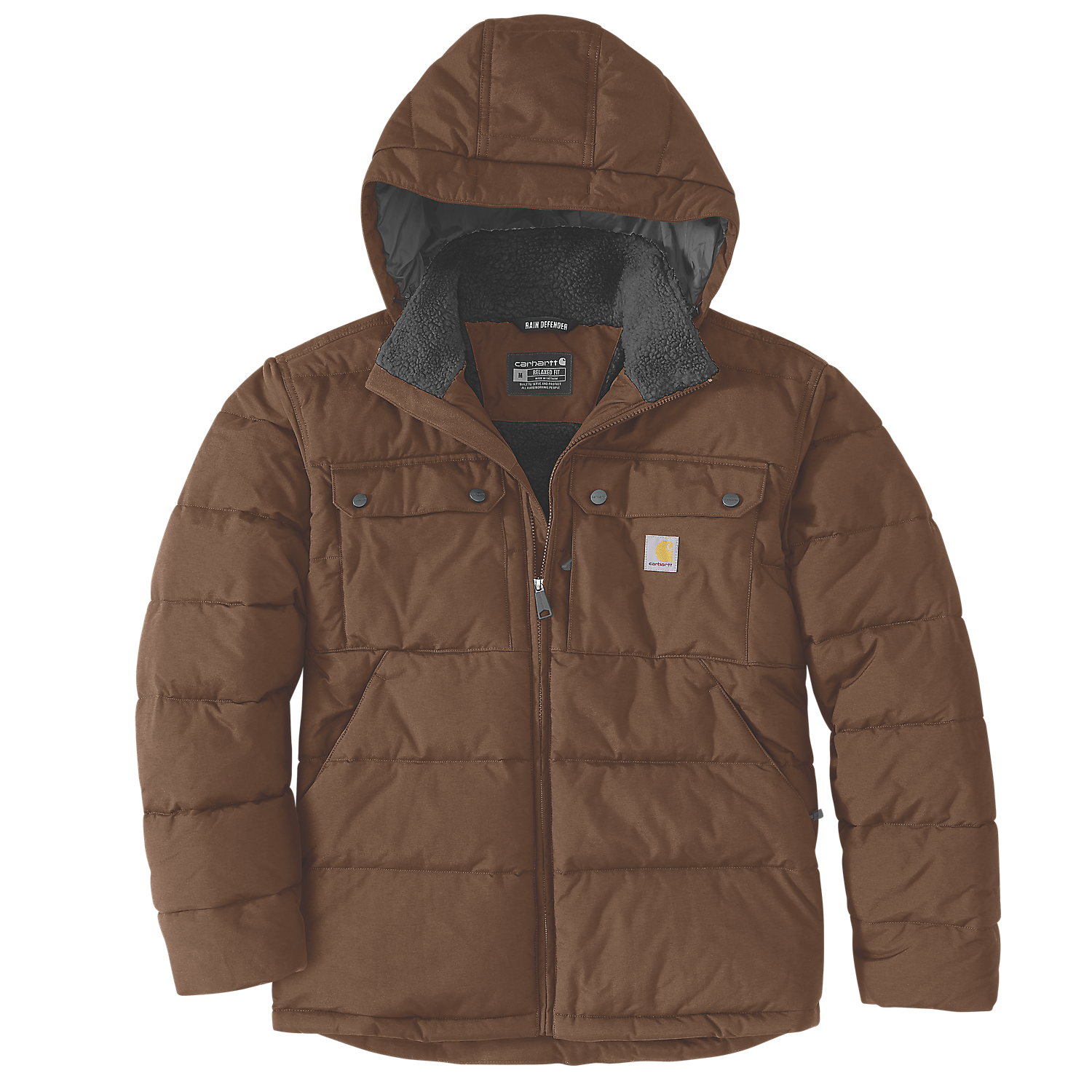 Carhartt Montana Loose Fit Insulated Jacket - 107082 Dark Brown