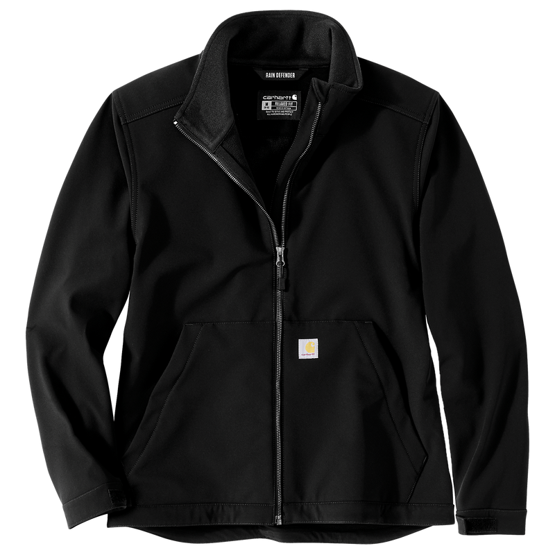 Women's Relaxed Fit Softshell Jacket - 107115 Black